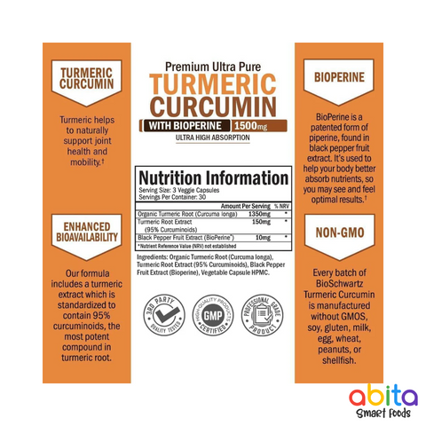 BIO Schwartz Turmeric Curcumin