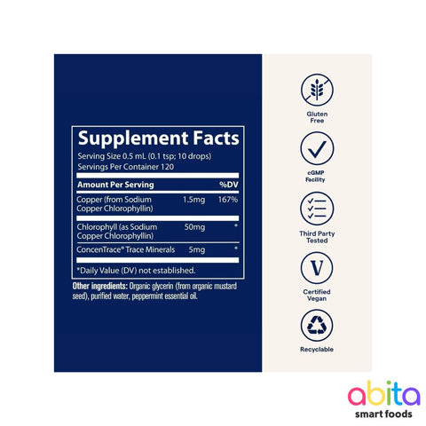 Trace Minerals Ionic Chlorophyll 6000