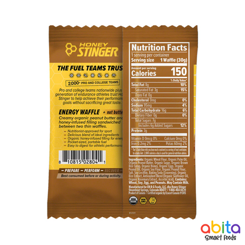 Honey Stinger Energy Waffle + Nut Butter