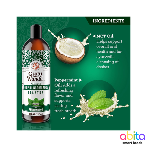 Guru Nanda Natural Oil Pulling Oral Rinse