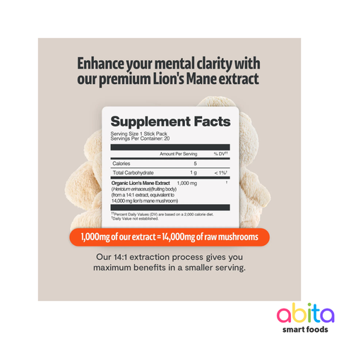 Freshcap Mushroom Extract Powder Lion's Mane