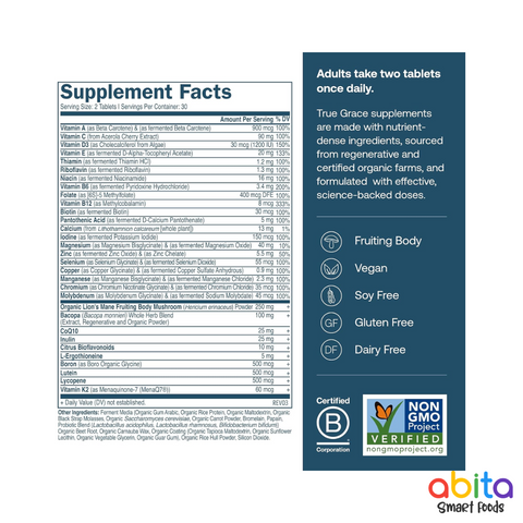 True Grace Daily Men's Multivitamin 50+
