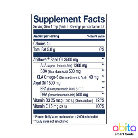 Wiley's Finest Vegan Omega Liquid