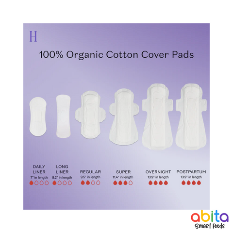 Honey Pot Organic Cotton Cover Pantiliners