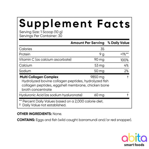 Sports Research Multi Collagen Powder with 5 Types of Collagen (10.58 oz)