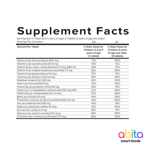 Renzo's Picky Eater Multi With Iron Kids