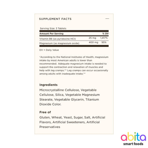 Solgar Magnesium With Vitamin B6