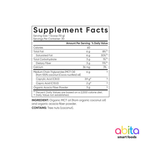 Sports Research Organic MCT Oil Powder