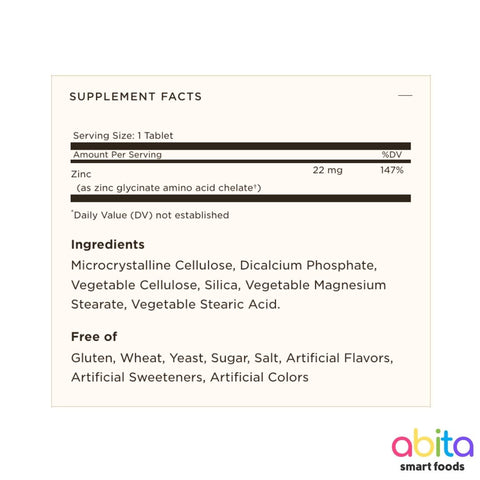 Solgar Chelated Zinc