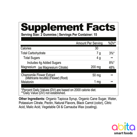 Natural Stacks Magnesium Gummies Kids Sleep