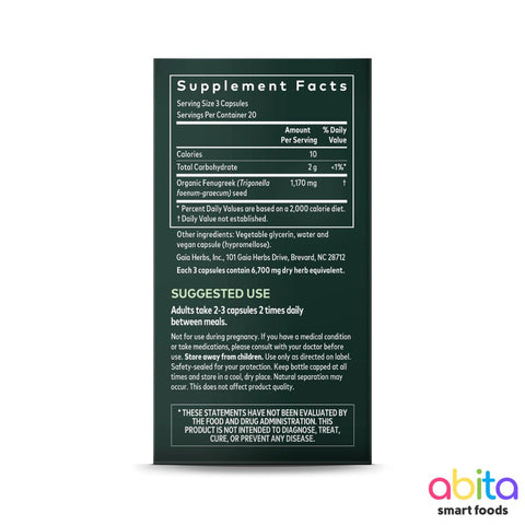 Gaia Fenugreek Seed