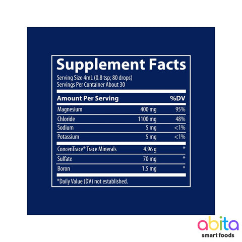 Trace Minerals Mega Mag Liquid Mineral