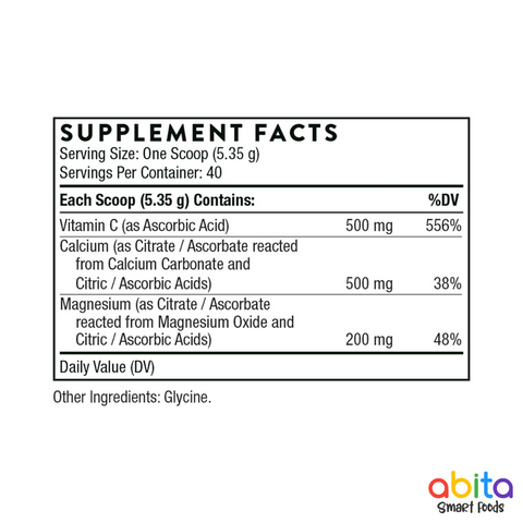 Thorne Cal Mag Citrate + Vitamin C