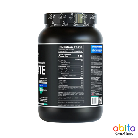 Sascha Fitness Whey Hydrolyzed Protein Isolate