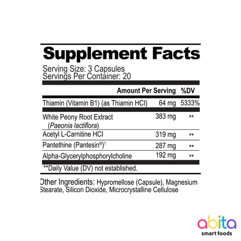 Natural Stacks Acetyl-Choline Brain Food