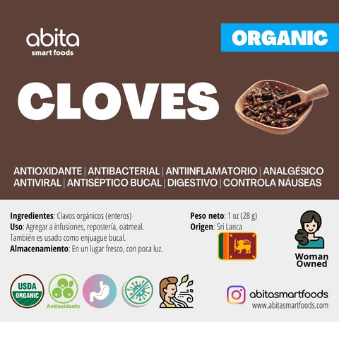 Abita Smart Foods Organic Cloves