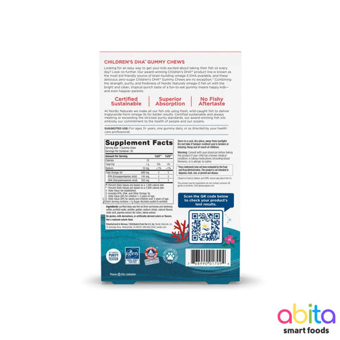 Nordic Naturals Children's DHA Gummy Chews Kids