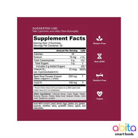 Golí Beets Cardio Gummies