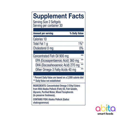 Wiley's Finest Fish Oil Easy Swallow Minis