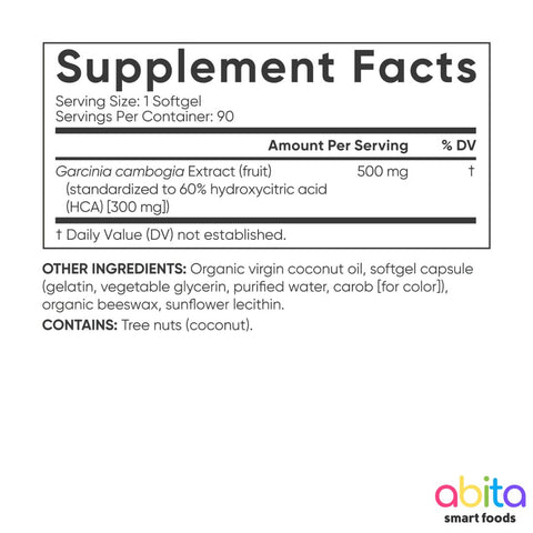 Sports Research Garcinia Cambogia (With Coconut Oil)