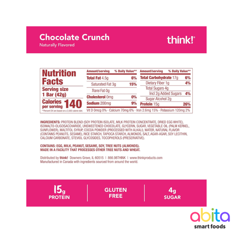 Think Crispy Squares High Protein Treats