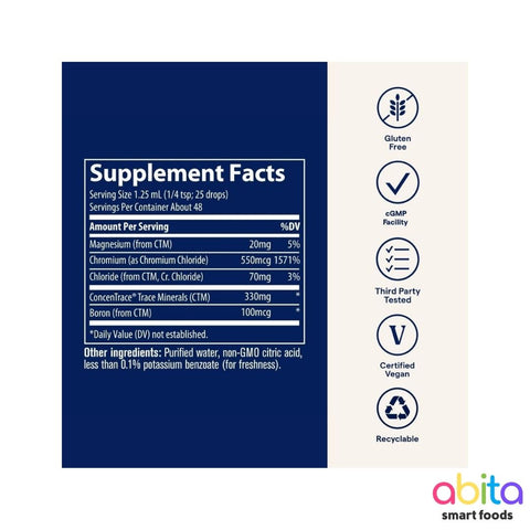 Trace Minerals Ionic Chromium