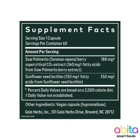 Gaia Herbs Saw Palmetto