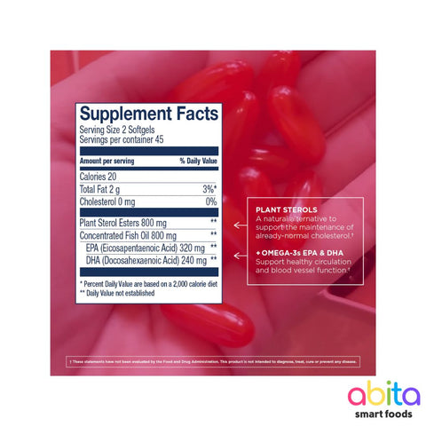 Wiley's Finest Fish Oil Cholesterol Support