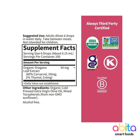 Garden of Life Oil Of Oregano