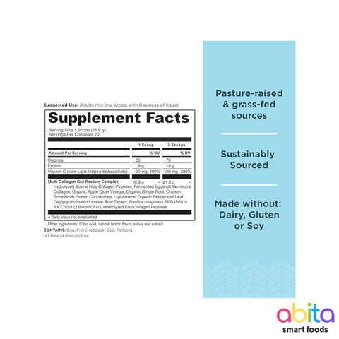 Ancient Nutrition Multi Collagen Gut Restore