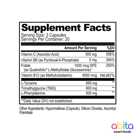 Natural Stacks Dopamine Brain Food