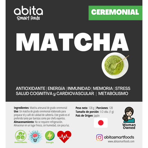 Abita Smart Foods Ceremonial Matcha