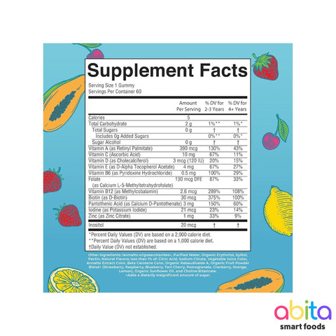 Mary Ruth's Vegan Kids Multivitamin Gummies