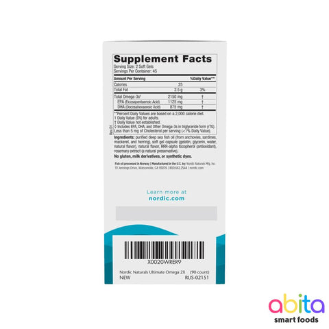 Nordic Naturals Ultimate Omega 2x