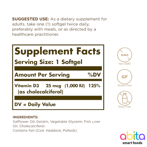 Solgar Vitamin D3