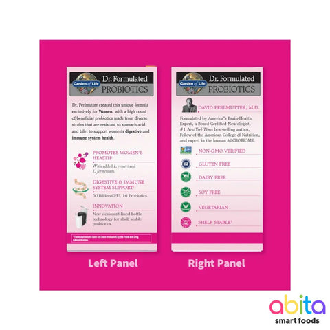 Garden Of Life Dr. Formulated Probiotics Once Daily For Women's