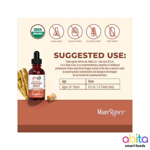 Mary Ruth's Ashwagandha Root Liquid Extract