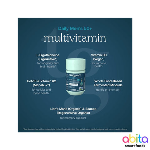 True Grace Daily Men's Multivitamin 50+