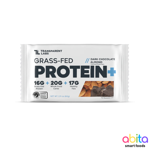 Transparent Labs Grass-Fed Protein+ Bars