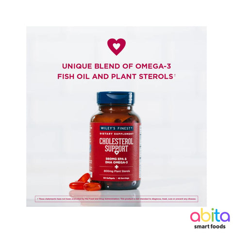 Wiley's Finest Fish Oil Cholesterol Support