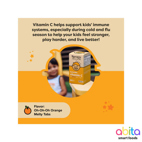 Renzo's Invincible Vitamin C With Elderberry & Zinc Kids