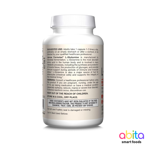 Jarrow Formulas Vegan L-Glutamine