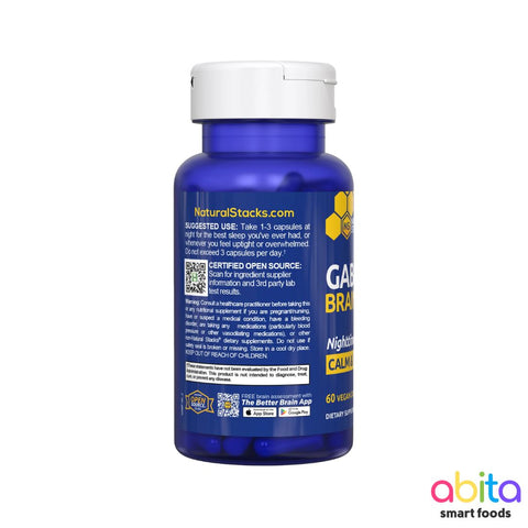 Natural Stacks Gaba Brain Food