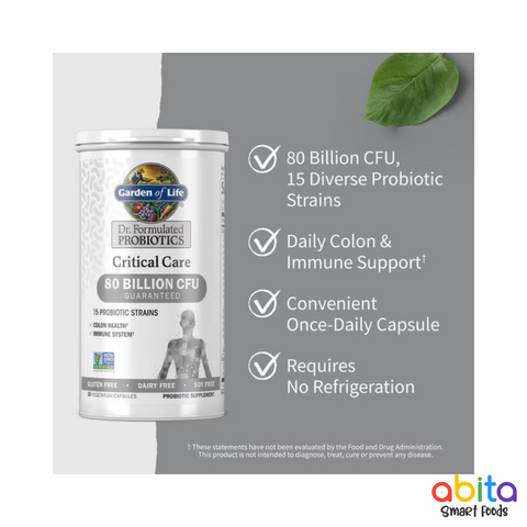 Garden Of Life Dr. Formulated Probiotics Critical Care