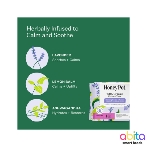 Honey Pot Calming Herbal Infusion Regular Pads