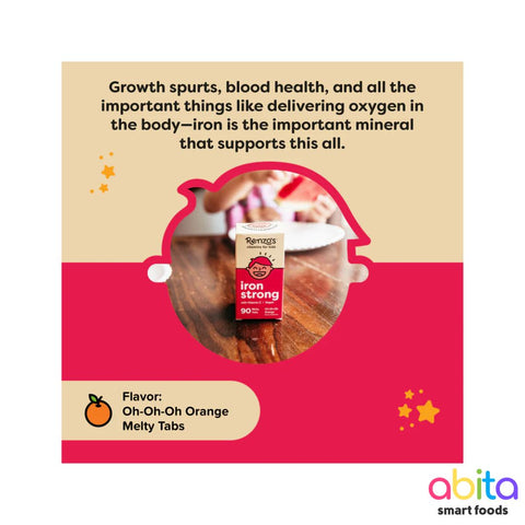 Renzo's Iron Strong With Vitamin C Kids