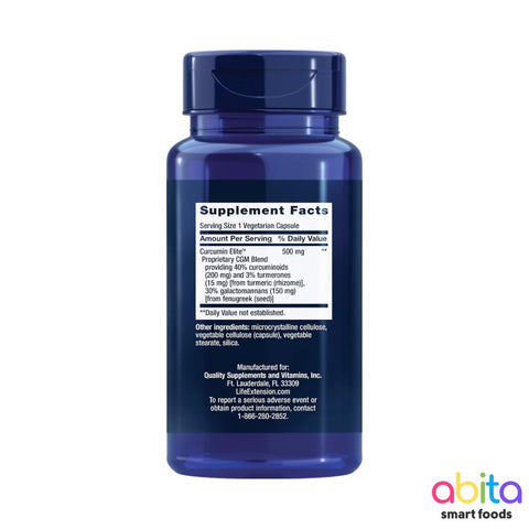Life Extension Curcumin Elite Turmeric Extract