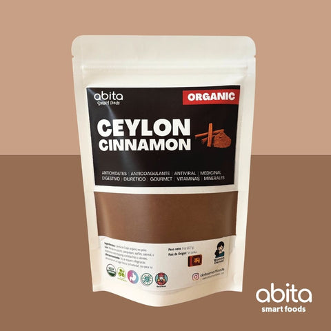 Abita Smart Foods Organic Ceylon Cinnamon