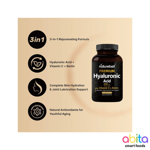 Naturebell Hyaluronic Acid Plus Vitamin C &amp; Biotin