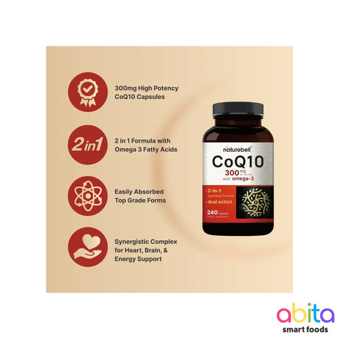 Naturebell CoQ10 + Omega-3